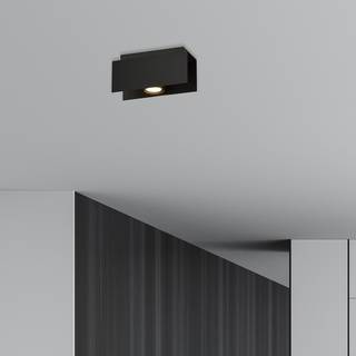 Kenno 1 Sort loftslampe - GU10, 230V, uden lyskilde