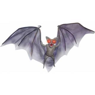 Vampir Fledermaus mit LED Augen 120cm