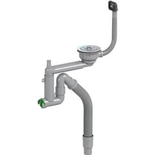 Afløbssæt 40/50x114mm enk m/overløb