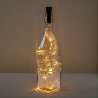 Northlight Batteridrevet LED-kæde til flaske, 2m