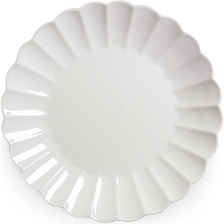 Mateus Oyster Fad 42 Cm t - Serveringsfad Keramik Hvid - EK24F
