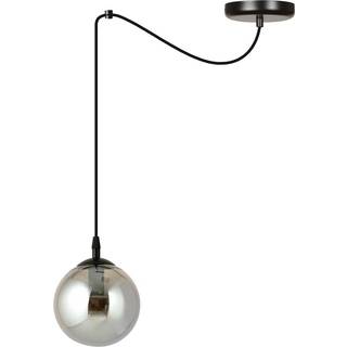 Gigi 1 Sort/Grafit pendellampe - Ø14 cm, E14, 230V, uden lyskilde