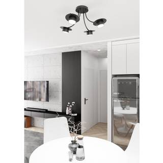 Enso 4 Sort loftslampe - GX53, 230V, uden lyskilde