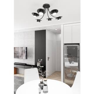 Enso 6 Sort loftslampe - GX53, 230V, uden lyskilde