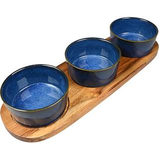 Bakke med 3 skåle H.4 x Ø.8,5 cm