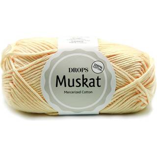 Drops Muskat garn - Lysegul