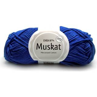 Drops Muskat garn - Kongeblå
