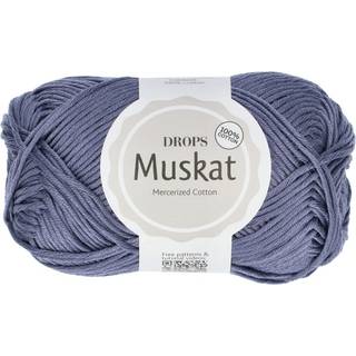 Drops Muskat garn - Stormblå