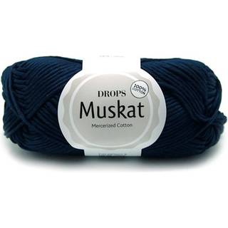 Drops Muskat garn - Marineblå