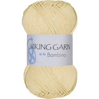 Viking garn Bambino - Gulgrøn, color 431, 50 gram
