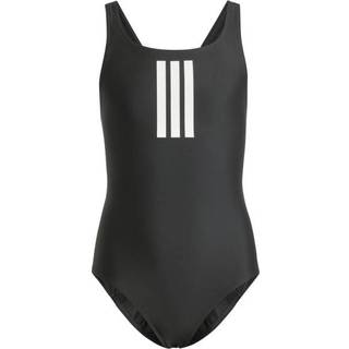 adidas Kid's 3 Stripes Mid Suit Badedragt Børn størrelse 164 farve sort/grå