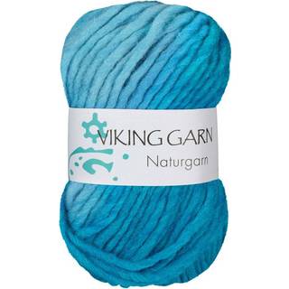 Viking Naturgarn 629 Multi turkis Indhold: 100% Uld Vægt/længde: 50 g = ca. 50 meter Anbefalede pinde: 7.00 mm Strikkefasthed: 10 x 10 cm = 12 m Håndvask, tørres fladt.