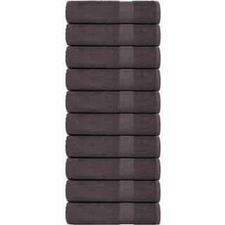 Håndklæder 360 G/M² 100 % Bomuld Antracitgrå - 10 / 100 x 150 cm