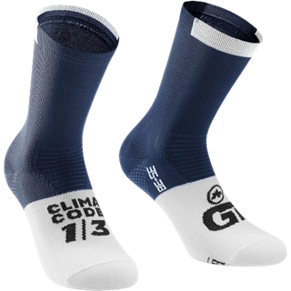 Assos GT C2 Cykelstrømper Stone Blue - Størrelse 35-38