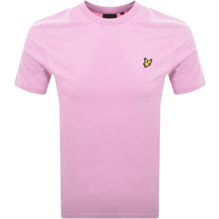 Lyle And Scott Crew Neck T Shirt Pink