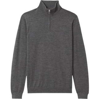 Reiss Reiss Blackhall Merino Wool Half-Zip Højhalset Trøje