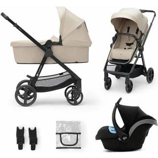 Kinderkraft 3-i-1 NEWLY Kombivogn Travelsystem, Sand Beige