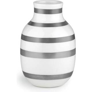 Kähler Omaggio vase sølv lille