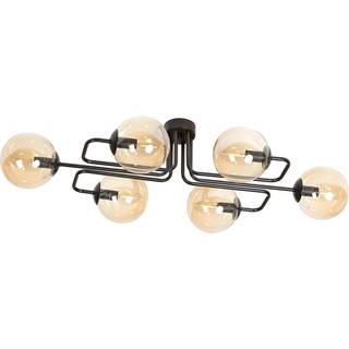 Brendi 6A Sort/Rav loftslampe - Ø14 cm, E14, 230V, uden lyskilde