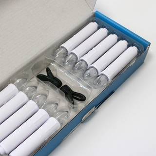 10-pak LED julelys inkl. fjernbetjening - Batteri, timerfunktion, trådløs, holder til juletræ