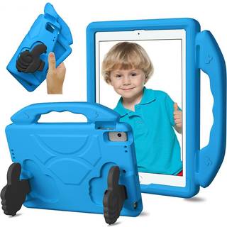 iPad 9.7" (2018 / 2017) / Air 2 / Air - EIDERWOOD Børne Cover m. Thumb Kickstand - Blå