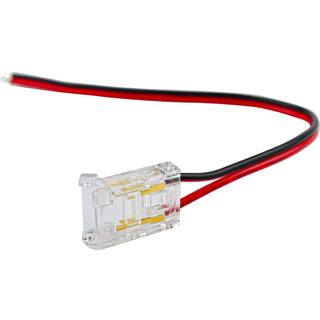 Noxion LED Strip Naga - Strip to Stålwire 15cm Forbindelsesstykke (2pin/Enkelt Farve/10mm)