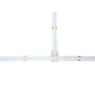 L/T-mellemled til LED strips - 10mm bred, 12V / 24V, RGB COB