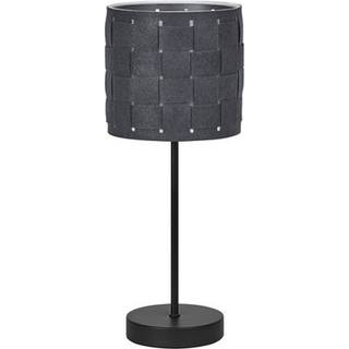 OSRAM Bordlampe Decor Felt Weaving, Aluminium/grå/zink, Stue/spisestue, Tekstil/stof/silke