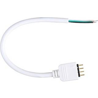 Fleksibel RGB stik til RGB LED strips - 4 pin, 12V / 24V