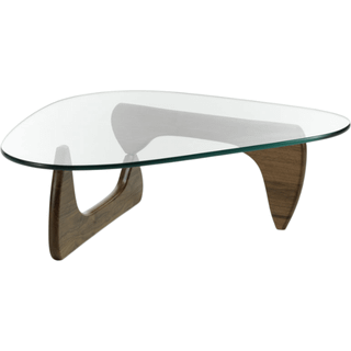 Vitra - Noguchi Coffee Table, Valnöt - Sofaborde - Isamu Noguchi - Brun - Træ