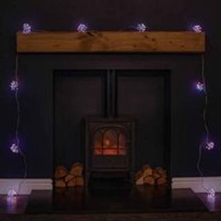 4,5 m Ultra Brights Starburst multi-funktionelle Julelys med 200 regnbue-LED'er og timerfunktion