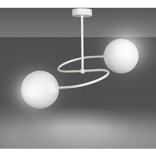 Selbi 2 Hvid loftslampe - Ø15 cm, E14, 230V, uden lyskilde