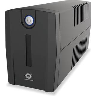 Conceptronic ZEUS02G UPS-enhed Interaktivt indgangsstik 0,85 kVA 480 W 2 AC stikkontakt(er)