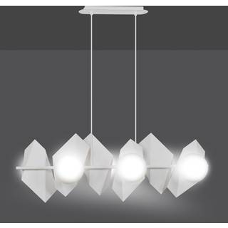 Drifton 6 Hvid pendellampe - Ø15 cm, E14, 230V, uden lyskilde