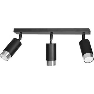 Hiro 3 Sort/Krom loftslampe - GU10, 230V, uden lyskilde