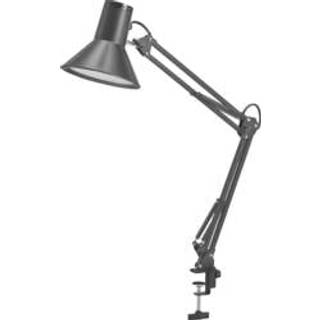 OSRAM LED skrivebordslampe Office Line Desk Retro Clip, dæmpbar, Sort, Arbejdsværelse, Metal