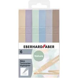 Textmarker Slim Natural Shades 6 Stück