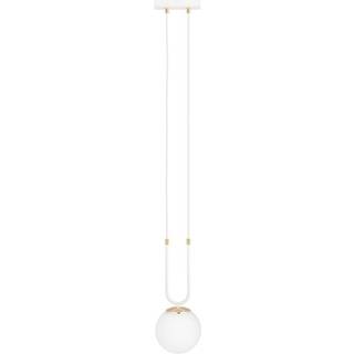 Glam 1 Hvid/Opal pendellampe - Ø15 cm, E14, 230V, uden lyskilde
