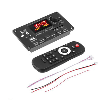 Farveskærm MP3-afspiller dekoderkort 2x40W forstærker