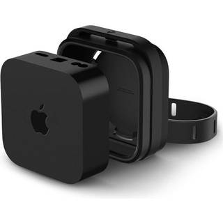 Spigen Silicone Fit Mount black - Apple TV 4K 3th Gen (2022)