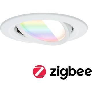 Paulmann - Nova Coin Recessed Loftlampe Ø84 RGBW Matt White