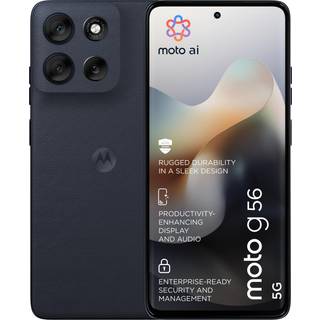 Motorola moto g56 5G 17,1 cm (6.72") Hybrid Dual SIM Android 15 USB Type-C 8 GB 256 GB 5200 mAh Sort