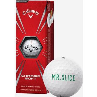 Callaway Chrome Soft Golfbolde Med Tekst – Design Selv
