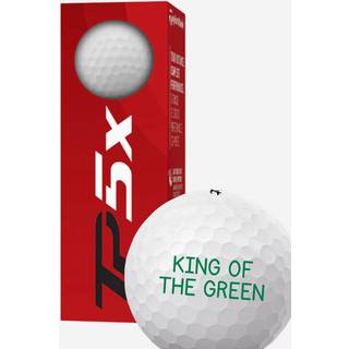 TaylorMade TP5X Golfbolde Med Tekst – Design Selv