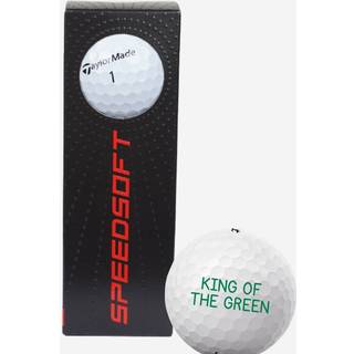 TaylorMade Speedsoft Golfbolde Med Tekst – Design Selv