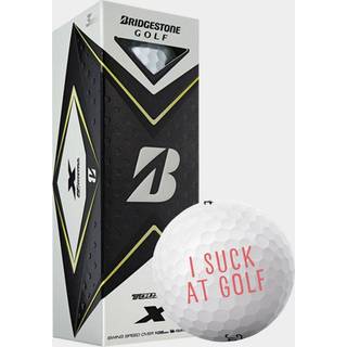 Bridgestone Tour B X Golfbolde Med Tekst – Design Selv