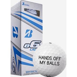 Bridgestone E6 Lady Golfbolde Med Tekst – Design Selv