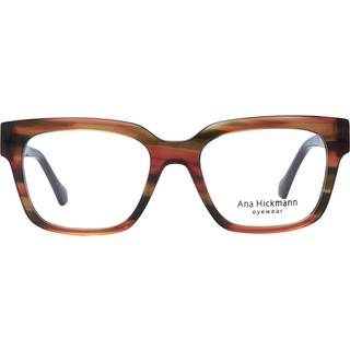 Ana Hickmann AH6492 E01 53 Briller Mænd Brun - Shiny Striped Brown - 53mm