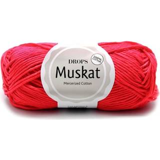 Drops Muskat Garn unicolour - 40 Koral