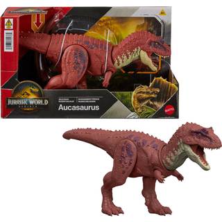 Jurassic World Rebirth Action Figure with Sound Wild Roar Aucasaurus 12 cm